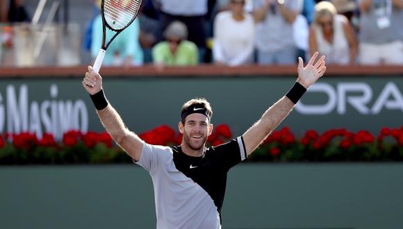 Juan Martín del Potro superó sin problemas al japonés Kei Nishikori, con un doble 6-2. Ahora enfrentará al serbio Filip Krajinović. (Foto: AFP)