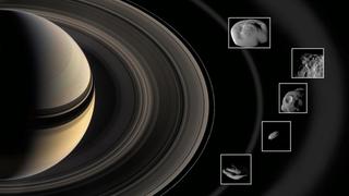 Antes de morir, Cassini dio información sobre los anillos de Saturno