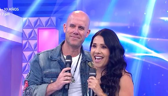 Tula Rodríguez entrevistó a Gian Marco en el programa "En boca de todos". (Foto: Captura América TV).