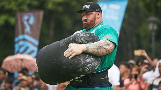 Hafþór Júlíus Björnsson, conocido por su papel de Ser Gregor Clegane 'La Montaña' en la serie "Game of Thrones".