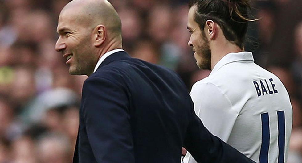 Zinedine Zidane feliz por el regreso de Gareth Bale. (Foto: Getty Images)