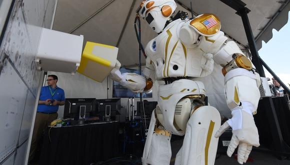 Valkyrie es uno de los proyectos de robots humanoides que podrían acompañar a misiones en el espacio. (Foto: AFP)