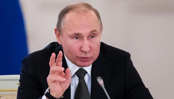 Vladimir Putin, presidente de Rusia. (Foto AFP/Alexander Zemlianichenko)