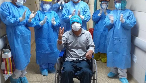 Ayacucho: Pacientes con COVID-19 se recuperaron y agradecieron a los médicos que los ayudaron en su avance. (EsSalud)