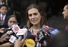 Ministra de Vivienda sobre el 5% de aprobación de Dina Boluarte: “Creo que representa un hartazgo”