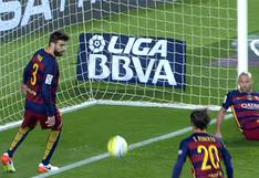Barcelona vs. Sporting Gijón: ¿Fue mano y penal de Gerard Piqué?