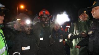 Oyón: mineros fueron rescatados anoche luego de cuatro días