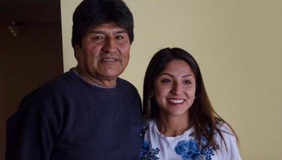 Gobierno de Bolivia autoriza salvoconducto para la hija de Evo Morales. (Foto: Twitter @evaliz18)