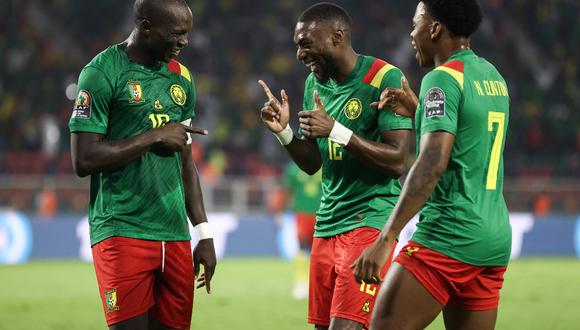 Camerún avanzó a cuartos de final, donde enfrentará a Gambia, el 29 de enero. (Foto: AFP)
