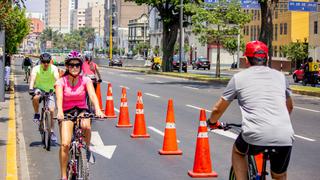 Cercado: carril exclusivo para ciclistas en eje vial Tacna – Garcilaso amplía su horario