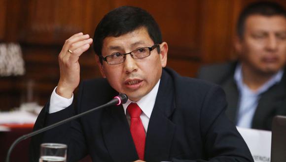 El ministro de Transportes y Comunicaciones, Edmer Trujillo. (Foto: Andina)