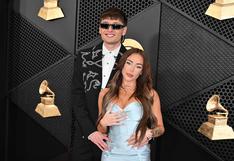 Peso Pluma y Nicki Nicole lucieron su amor en el Grammy 2024 | FOTOS