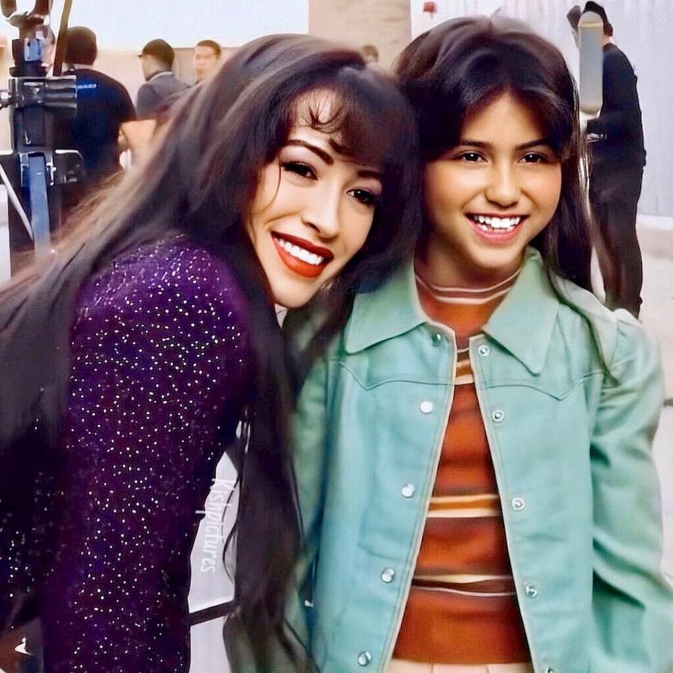 Christian Serratos y Madison Taylor Baez encarnarán a Selena Quintanilla, durante la adultez y la infancia del personaje, respectivamente. Podremos ver su debut en "Selena: The Series" que se estrenará el próximo 4 de diciembre en Netflix. (Foto: Instagram @madisonbaezmusic)