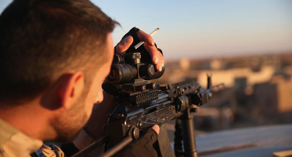 Milicianos cristianos luchan contra ISIS en Irak. (Foto: Getty Images)