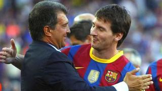 Laporta, presidente de Barcelona: “Haremos todo lo posible para que Messi continúe”