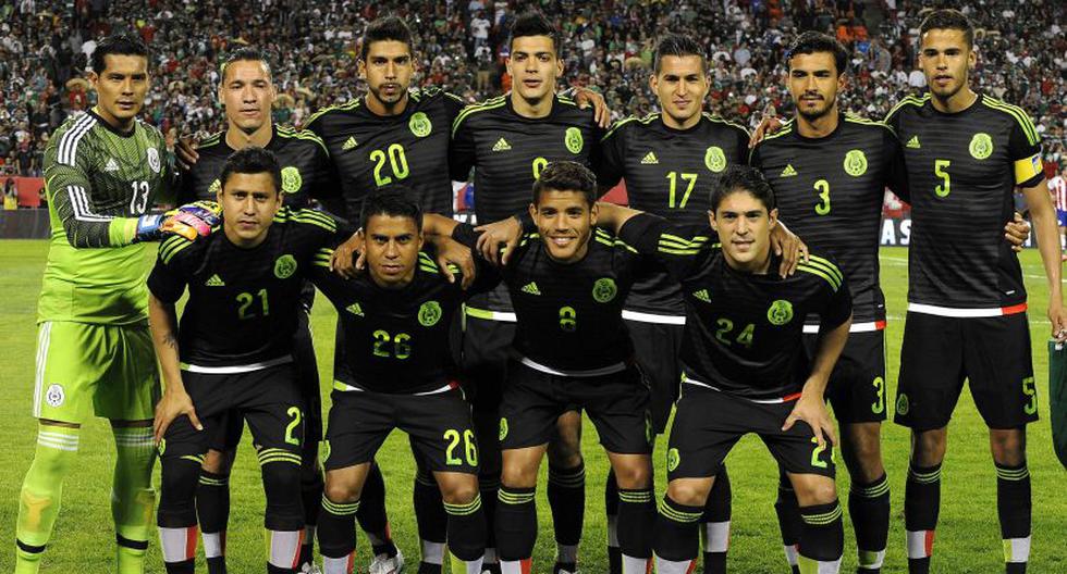 Foto oficial de la selección mexicana de fútbol. (Foto: EFE)