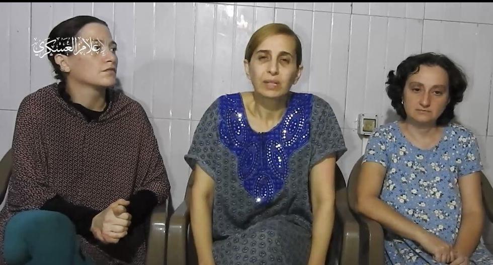 Hamás publica video con tres mujeres presentadas como rehenes que exigen a Netanyahu negociar su liberación