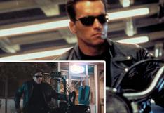 Arnold Schwarzenegger: hijo recrea inolvidable escena de Terminator 2