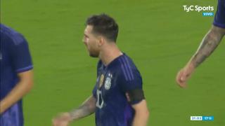 Apareció la ‘Pulga’: Lionel Messi marca el 2-0 de Argentina vs. Honduras | VIDEO