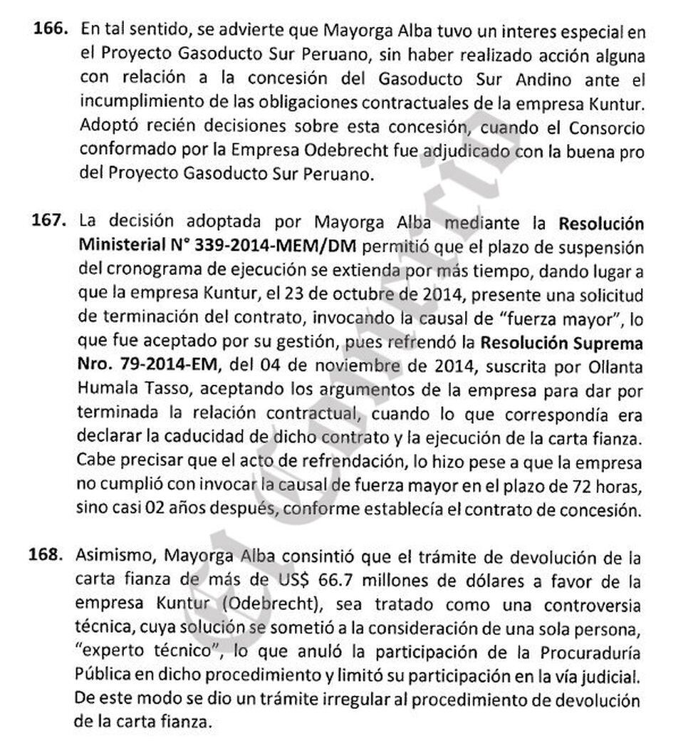 Formalization of the preparatory investigation against Nadine Heredia, Eleodoro Mayorga, Luis Miguel Castilla and others. (Trade)