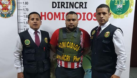 Daniel Santos Muñante Nube fue detenido en la intersección de las avenidas Néstor Gambeta con Primavera, en el Callao. (Foto: Ministerio del Interior)
