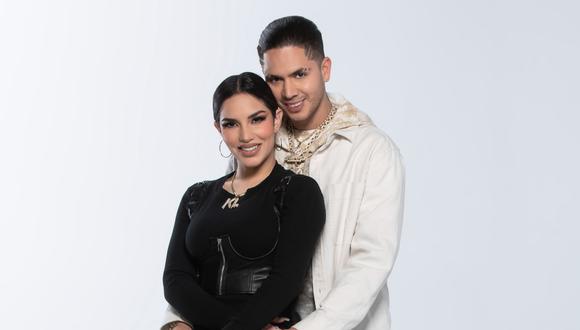 La pareja de youtubers, Kim Loaiza y Juan de Dios Pantoja, se presentaron en el reality show de Telemundo, 'Así se Baila'. (Foto: Telemundo)
