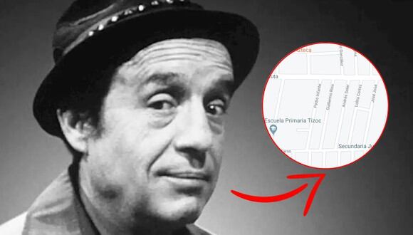 Encuentran calle en homenaje a 'Roberto Gómez Bolaños, en Google Maps, y así luce. (Foto: Google)