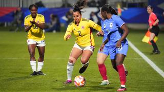 Colombia perdió 5-2 ante Francia en un amistoso femenino