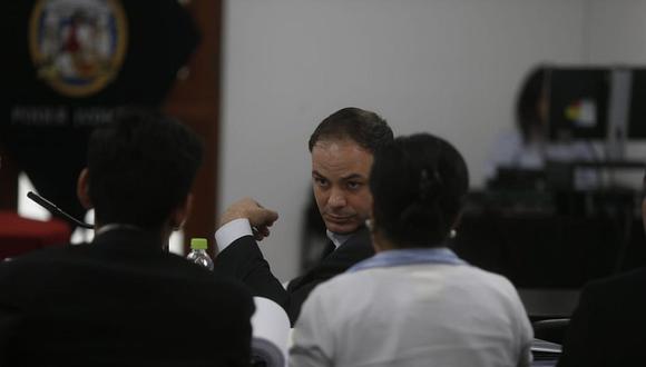 El esposo de Keiko Fujimori pidió al juez "emitir una resolución netamente jurídica, técnica y justa". (Foto: Mario Zapata/ GEC))