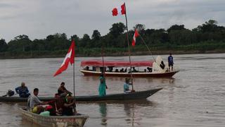 Loreto: comunidades nativas mantienen bloqueo del río Marañón por sétimo día