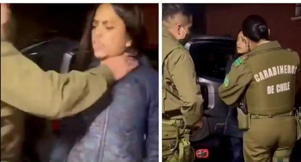 Scandal in Chile: Carabinero who violently grabbed a female constituent by the neck is dismissed |  VIDEO