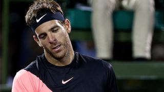 Juan Martín del Potro vs John Isner: así quedó el primer set en el Masters 1000 de Miami