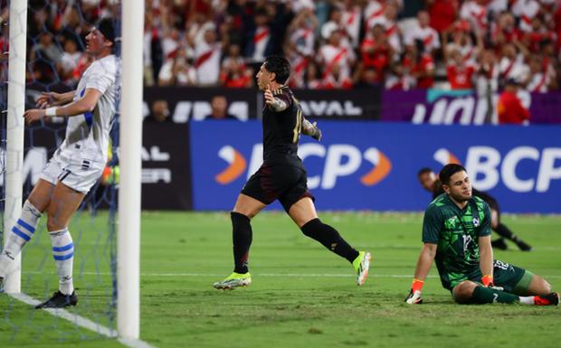 Gianluca Lapadula marcó el 2-0 de Perú ante Nicaragua en Matute | Foto: Jesús Saucedo / @photo.gec
