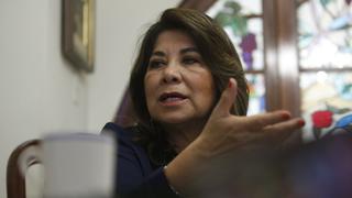 Martha Chávez sobre Rosa Bartra y otros candidatos de SN: “Ya dejaron de ser fujimoristas”