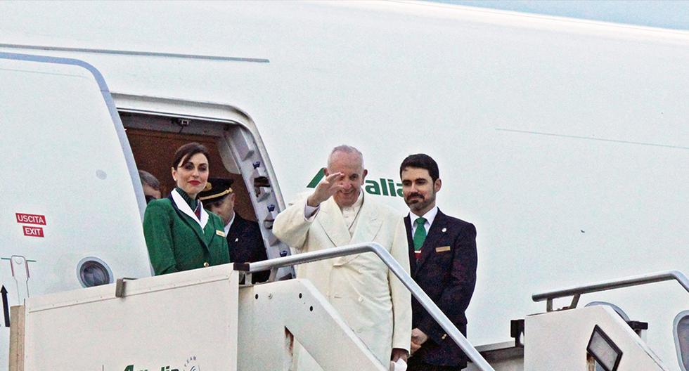 El papa Francisco partió hoy desde Roma para realizar su primer viaje como pontífice a México, hasta el 18 de febrero. (Foto: EFE)