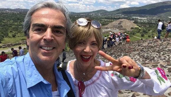 Lorenzo Lazo, el esposo de Edith González, estuvo a su lado durante su batalla contra el cáncer. (Foto: @edithgonzalezmx1)