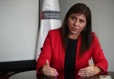 Silvana Carrión: “Lo que se está generando es una plataforma de impunidad”