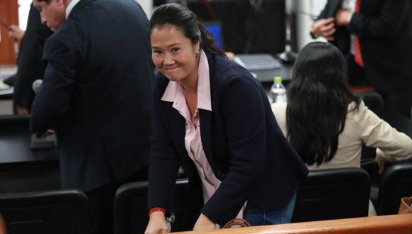 Keiko Fujimori ha cumplido seis de los 36 meses de prisión preventiva ordenados por el Poder Judicial. Ella es investigada bajo la Ley del Crimen Organizado. (Foto: Lino Chipana / Archivo El Comercio)