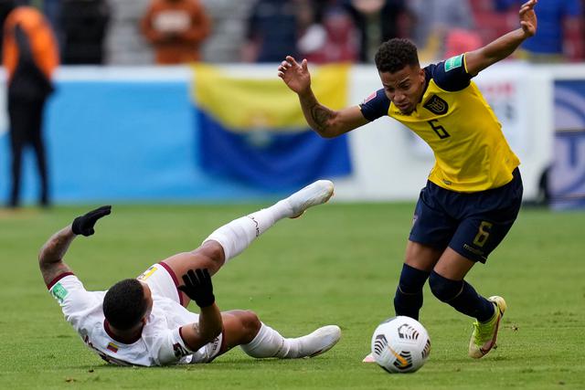 Ecuador enfrentó a Venezuela por la jornada 13 de Eliminatorias | Fuente: AFP
