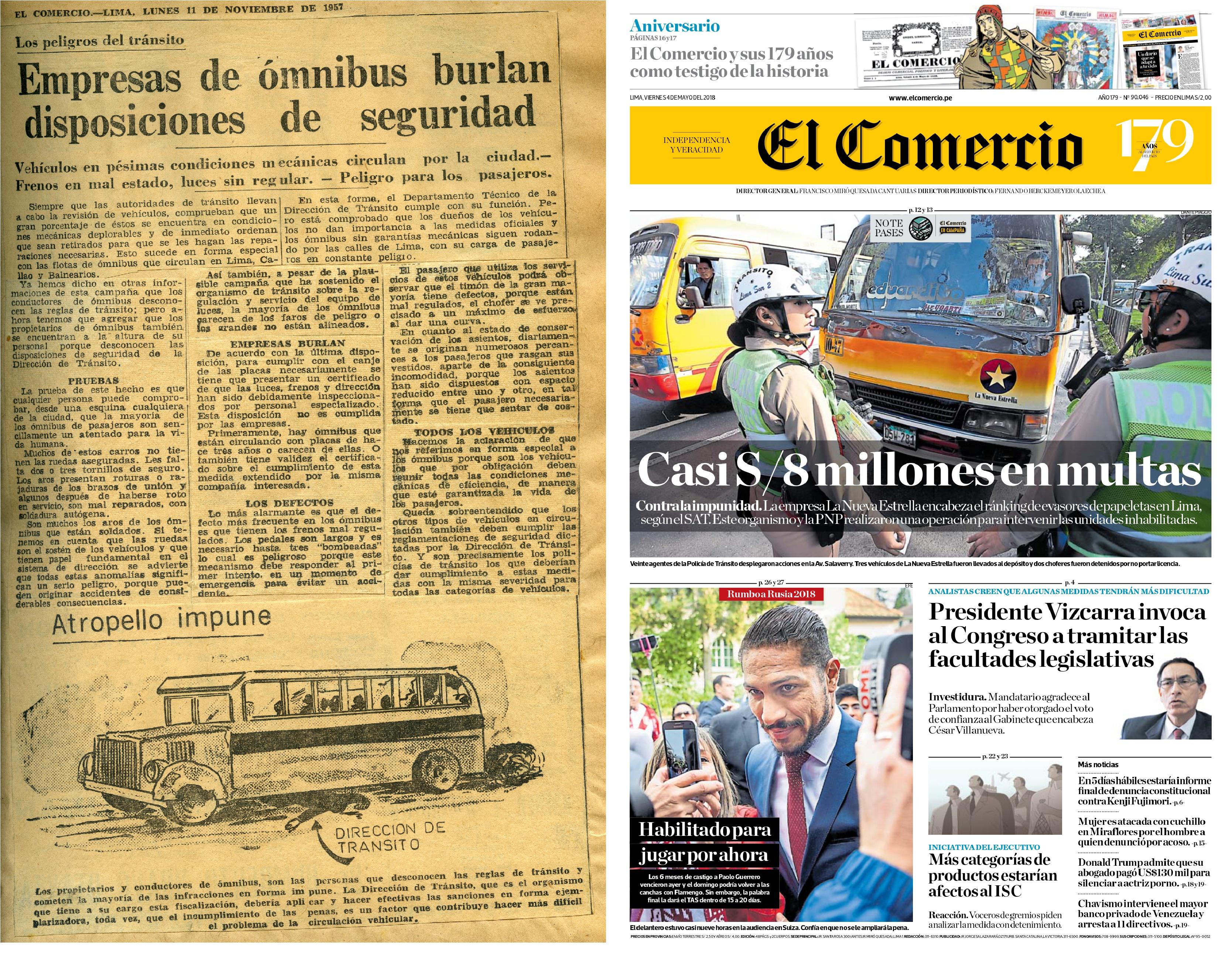 Como ocurre en el 2019, las empresas de transporte público han operado eludiendo las deudas por multas y los reglamentos de seguridad.