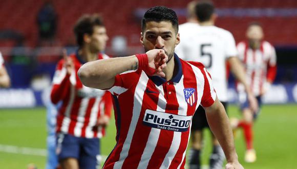 Luis Suárez llegó al Atlético de Madrid en setiembre de 2020 y goleador de su club. (Foto: Reuters)