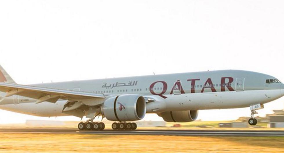 Un avión de Qatar Airways aterriza tras el vuelo comercial más largo de la historia. (Foto: Qatar Airways)