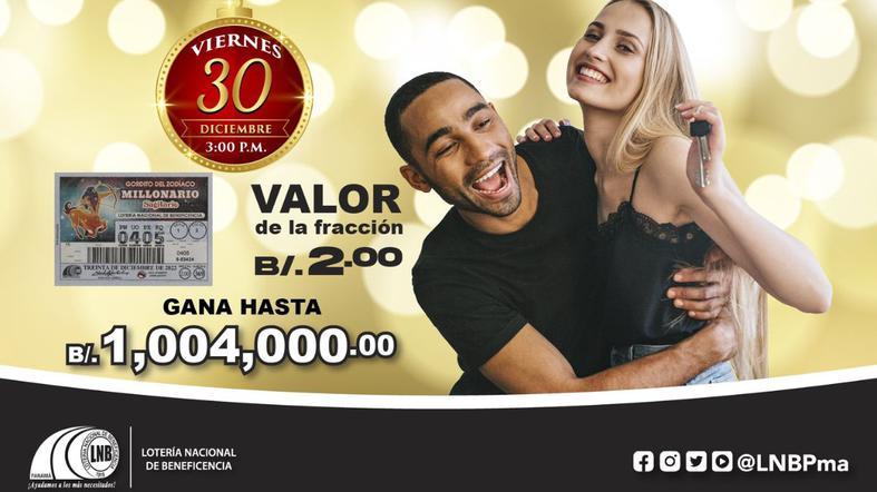Lotería Nacional de Panamá: resultados del Gordito del Zodiaco del 30 de diciembre