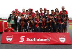 Equipo de menores de Iquitos es premiado por Scotiabank y jugará con el Barcelona