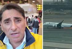 Carlos Álvarez estuvo cerca del terrible accidente en aeropuerto Jorge Chávez: “Mucha gente se empezó a preocupar”