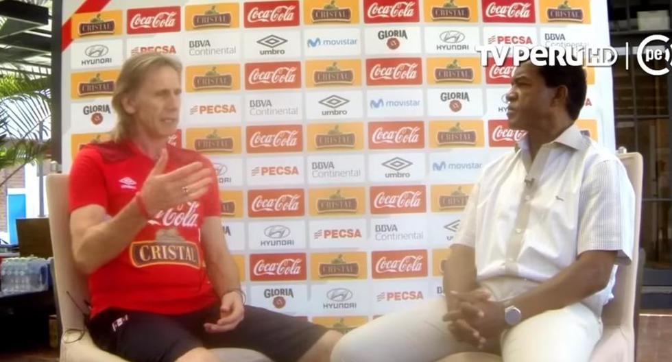 Ricardo Gareca llenó de elogios a Paolo Guerrero por su entrega con la Selección Peruana. (Foto: Captura)
