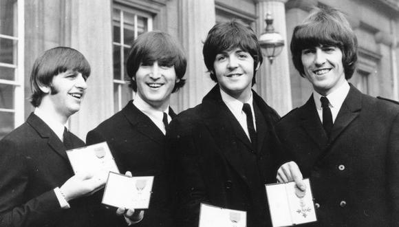 John Lennon,Paul McCartney, George Harrison  Ringo Starr; integrantes de la mítica banda inglesa The Beatles. (Foto: Agencia: AP)