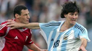 Un día como hoy, Messi debutó con expulsión con Argentina