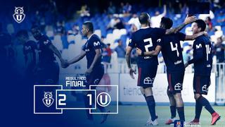 La U de Chile derrotó 2-1 a Universitario por amistoso disputado en Concepción | VIDEO
