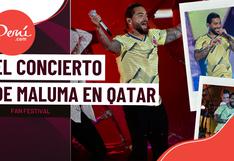 Fan Fest Qatar 2022: así fue el concierto de Maluma a horas del inicio del Mundial